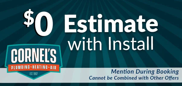 $0 estimate with install