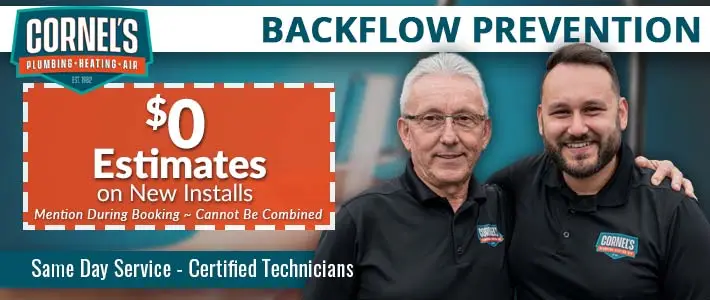 clarksburg Backflow Prevention Cornel's Plumbing, Heating & Air