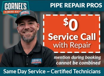 fairfield county Pipe RepairCornel's Plumbing, Heating & Air