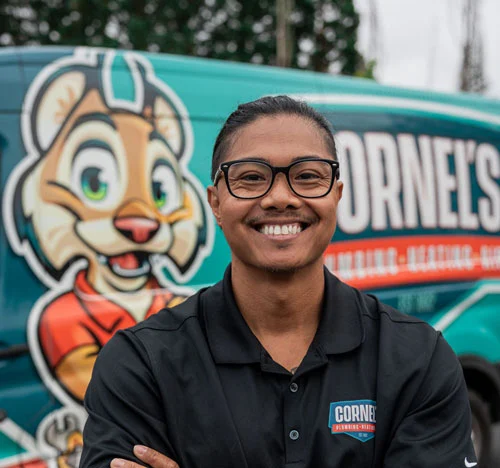 technicians 1 - cornels plumbing