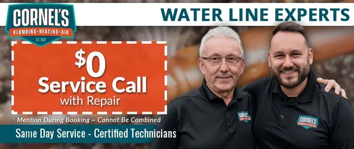 pickerington Water Lines Repair & Install Cornel's Plumbing, Heating & Air
