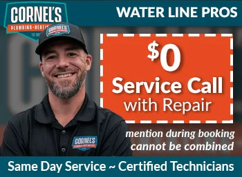 pickerington Water Lines Repair & Install  Cornel's Plumbing, Heating & Air