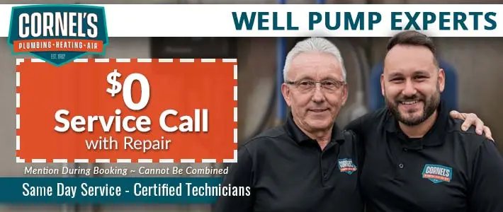 orient Well Pump Repair & InstallCornel's Plumbing, Heating & Air