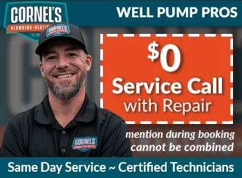 orient Well Pump Repair & Install Cornel's Plumbing, Heating & Air